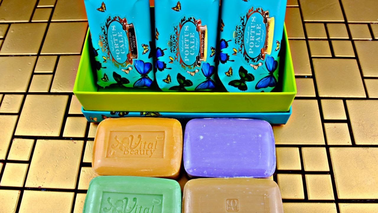 Asmr vintage soap unpacking and cutting| Резка сухого мыла| No Talking