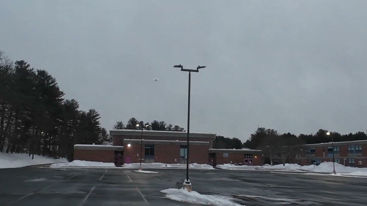 Another short redemption flight in the parking lot with the Night Timber X Evolution - part 2