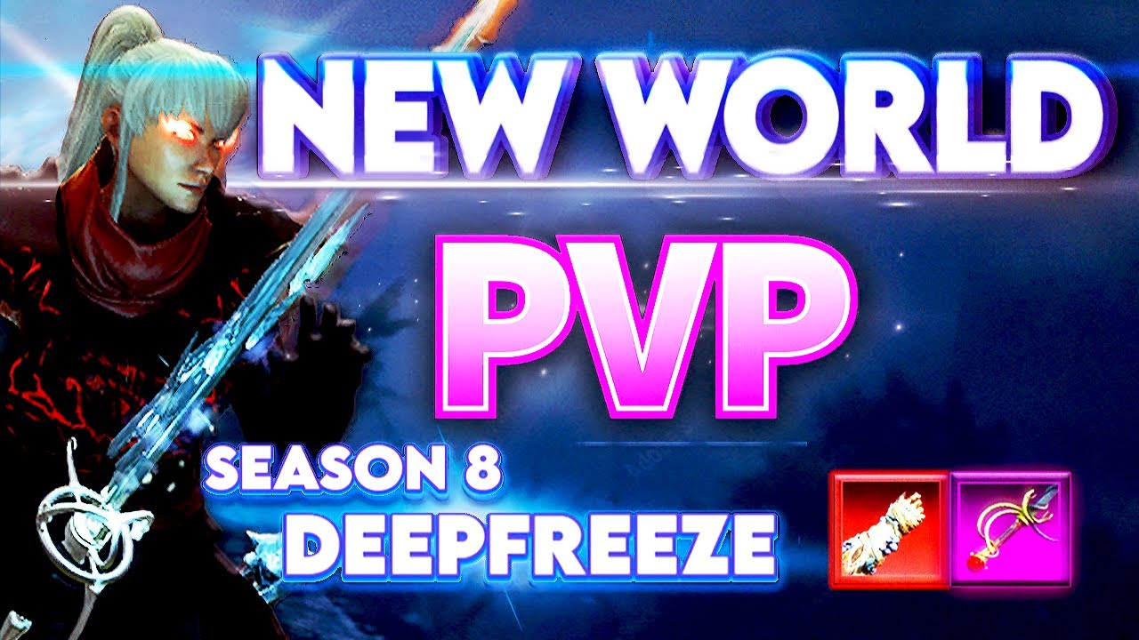 New World Aeternum Season 8+ - PVP😈 ICE LEECH Mage 1vX ~ Deep Freeze❄️| Rapier + Ice Gauntlet Build