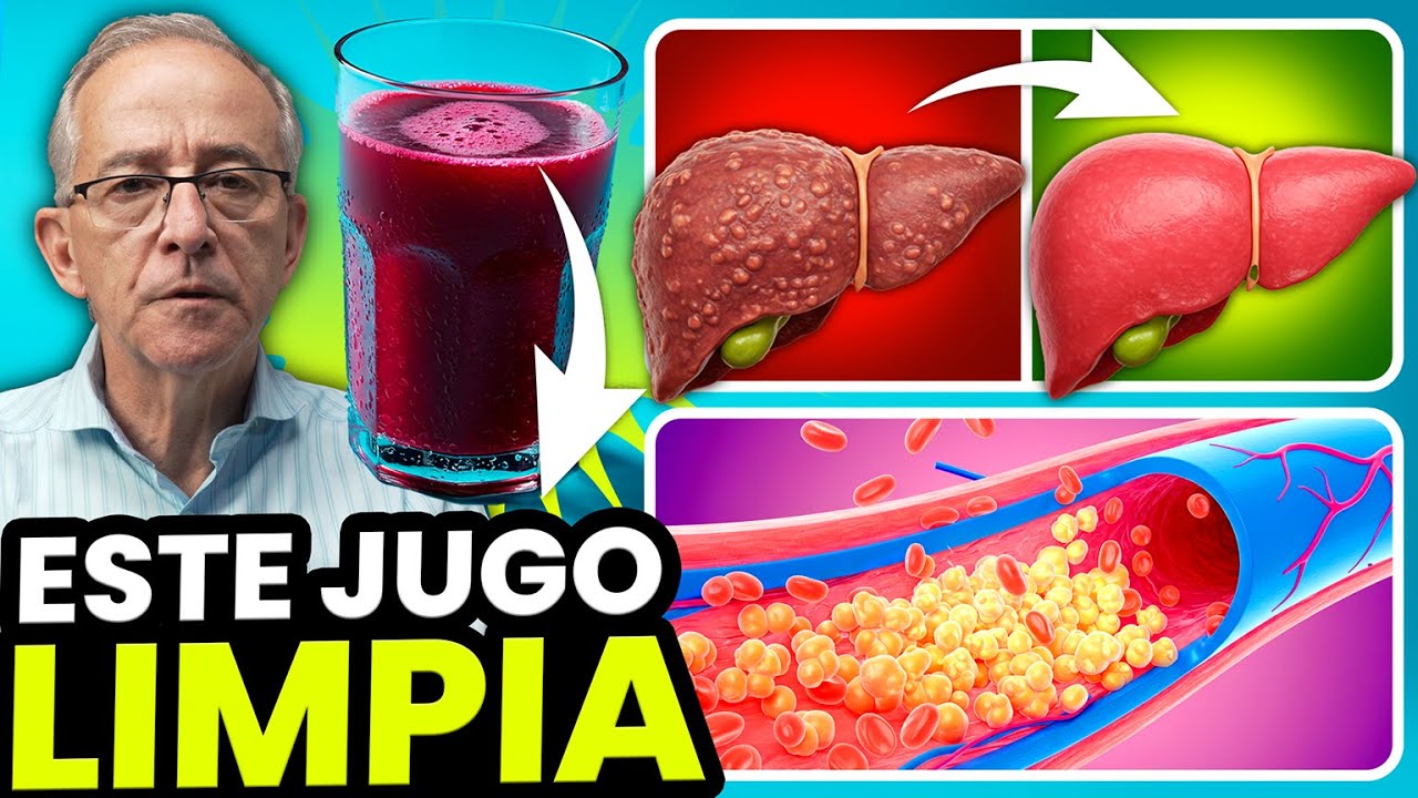 🥤 LA BEBIDA QUE ELIMINA GRASA DEL HÍGADO Y DESTAPA TUS ARTERIAS - Oswaldo Restrepo RSC