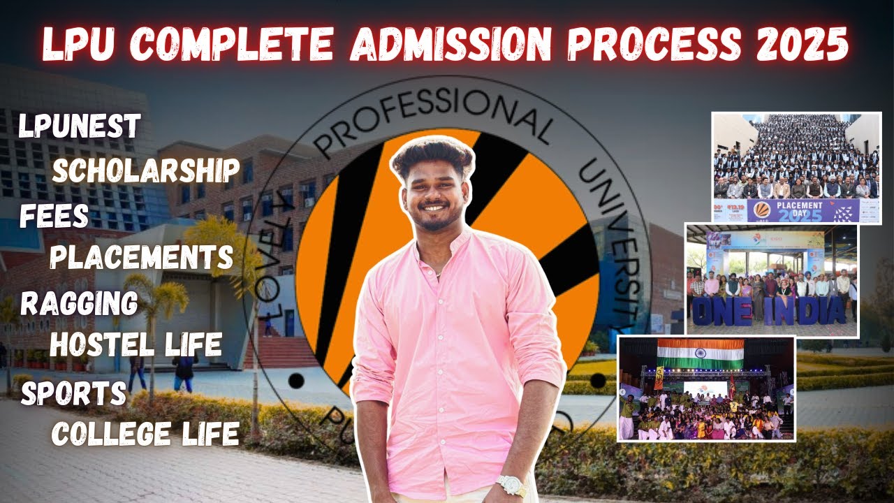 LPU 2025 Admission Process | Scholarship Details Tamil Students Experience✅ #lpu #logesh100 #tamil