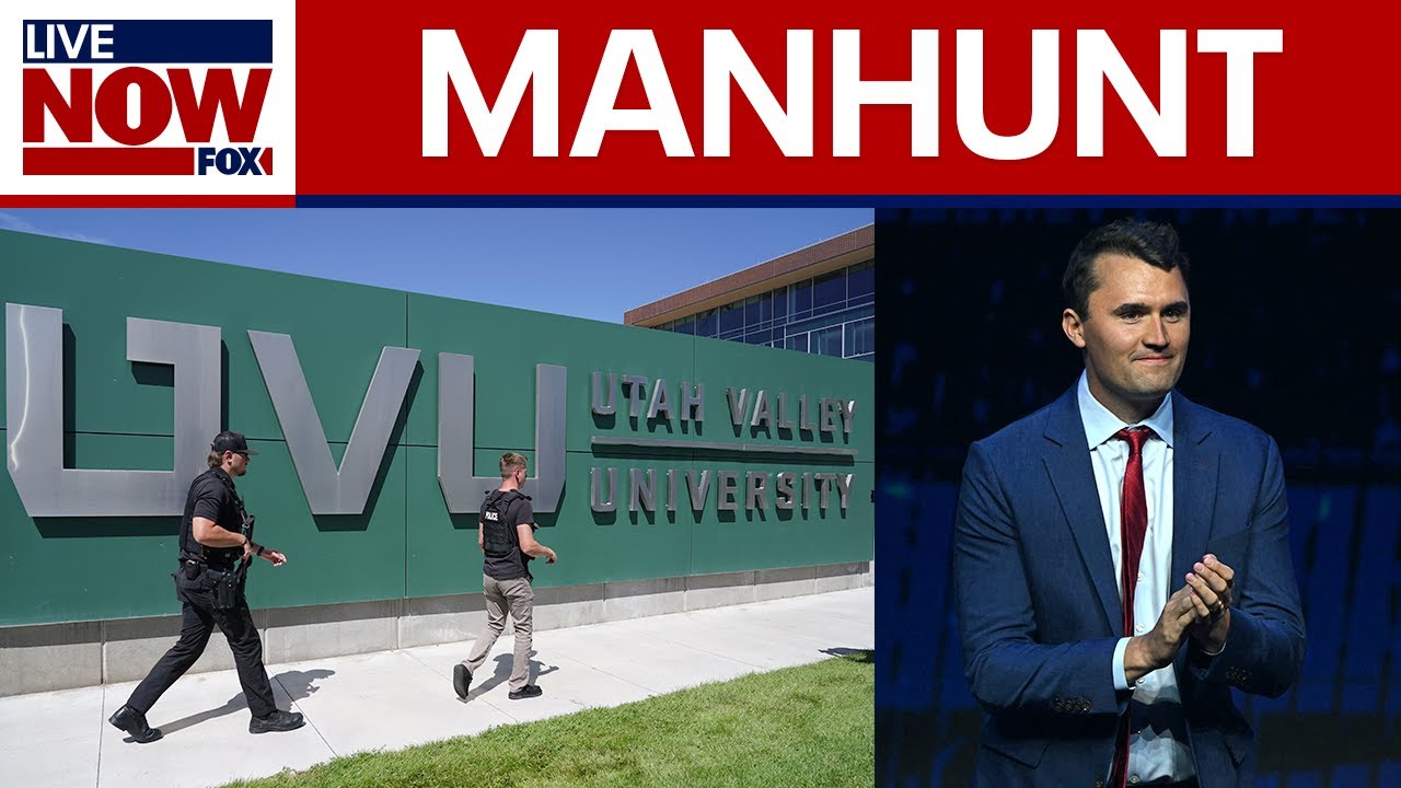 Charlie Kirk shooting: Two suspects released, manhunt underway | LiveNOW from FOX