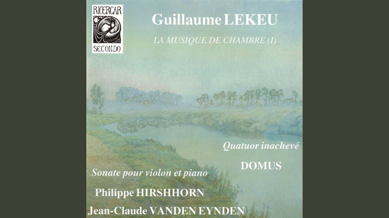 Sonate pour piano et violon en Sol Majeur, V. 64: I. Très modéré - Vif et passioné