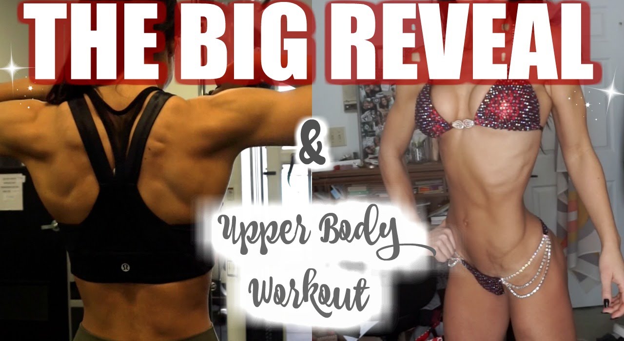 THE BIG REVEAL // Bikini Girl DELTS Workout | Winter BIKINI PREP 2016