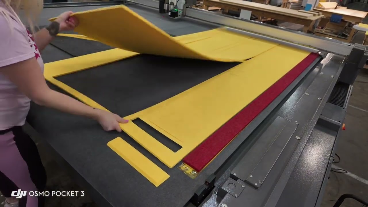 Inside the Workshop: Acoustic Panel Cutting with TPS Cutter