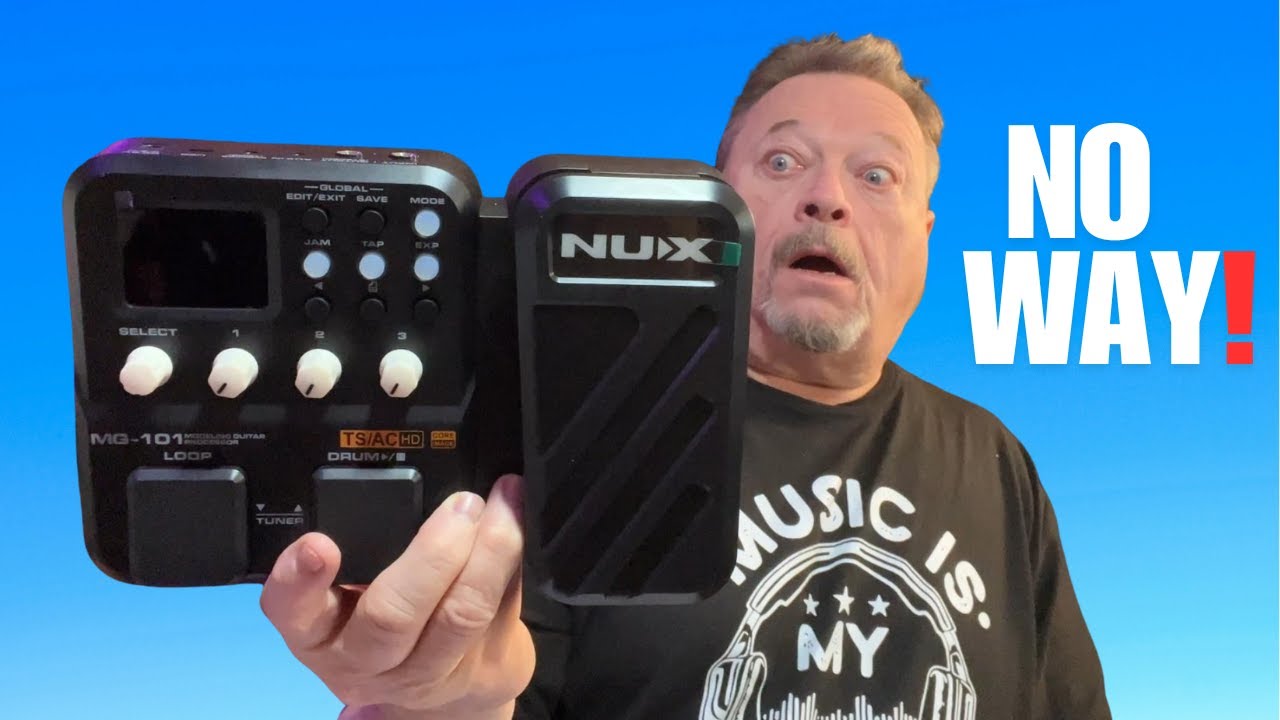 NUX MG 101 Pedal will Blow Your Mind 2025 review