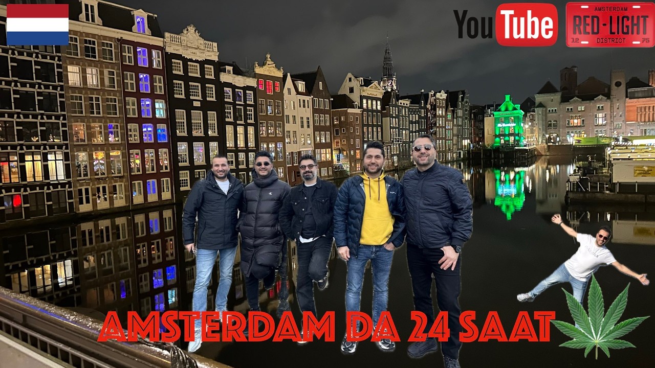 Kanallar, Sokaklar ve Gece: Amsterdam Vlog