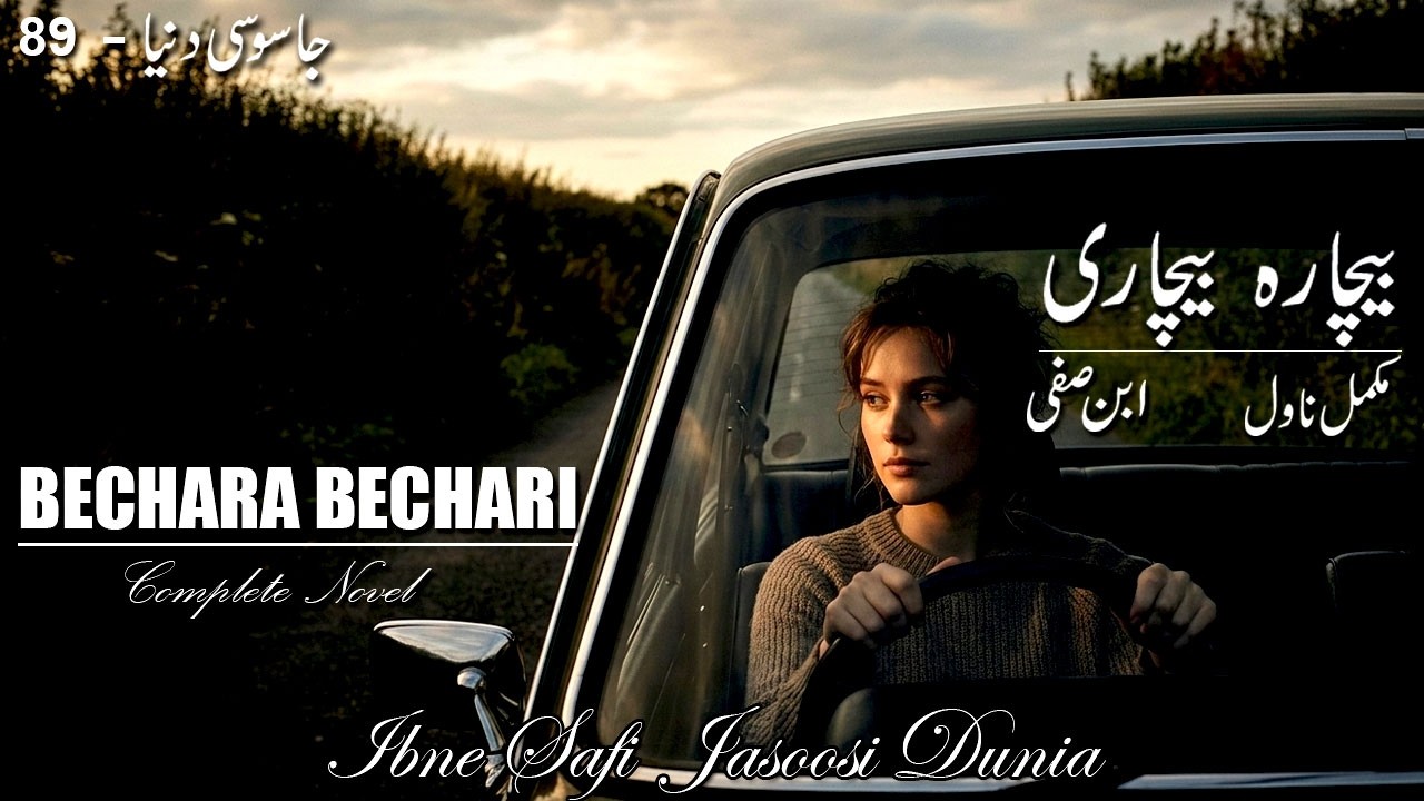 Jasoosi Dunia - 89 | Bechara Bechari | Ibne Safi Complete Novel |  جاسوسی دنیا