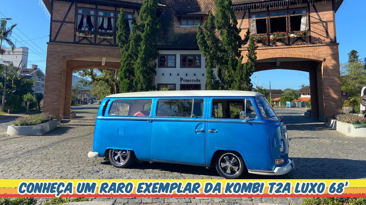 KOMBI ALEMÃ T2A 68' . CONHEÇA DETALHES DA PRIMEIRA SAFRA DA BAY WINDOW (Clipper) KOMBINATION