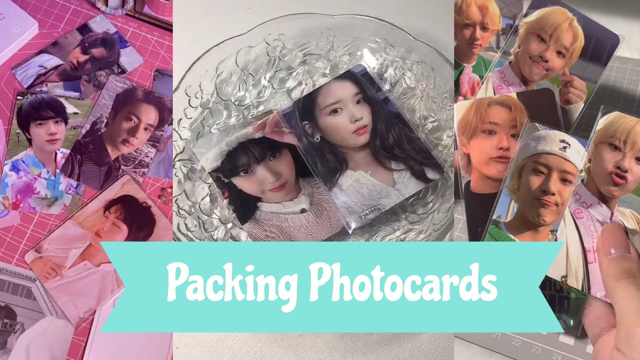💐🍥 Packing Kpop Photocards #31  [ ASMR ] ✨| tiktok compilation |