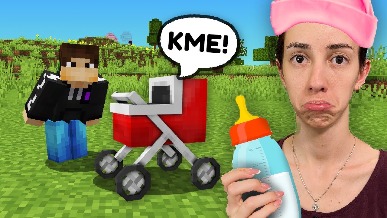 DEVOJKA IGRA BEBA MOD U MINECRAFTU