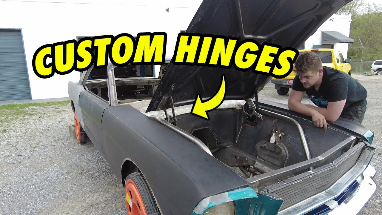 Mounting the Hood on Vtuned’s 65 Mustang Build