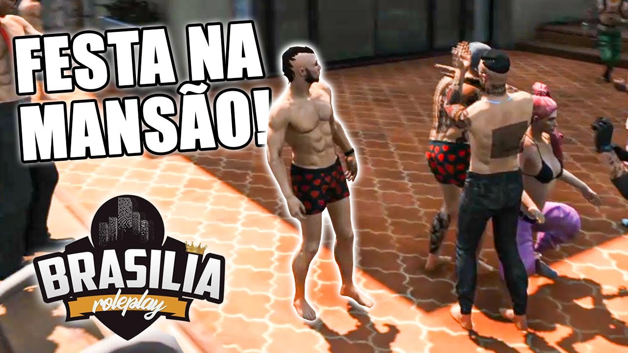 Ficamos Loucos na Festa da Mansão! - Brasilia RP #45