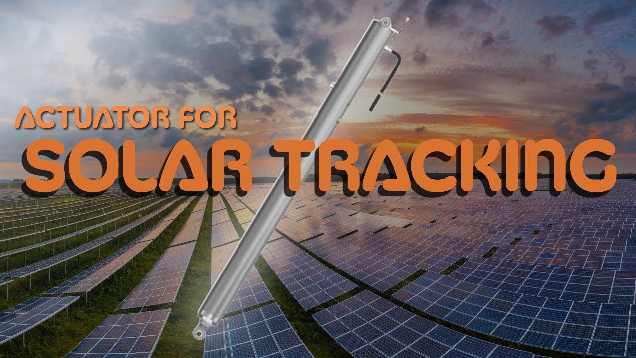 In-Line Actuator for Solar Tracking Systems