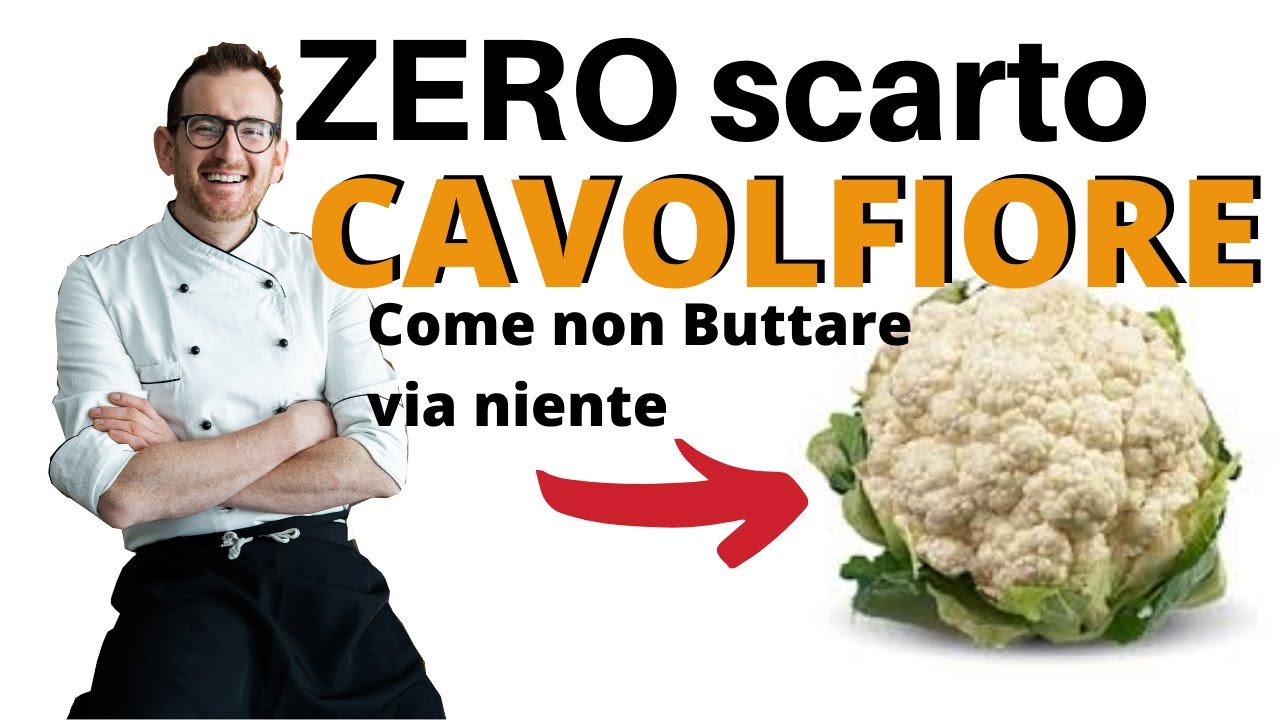 Zero Scarto, Atto I: le foglie del cavolfiore (ricetta vegana)