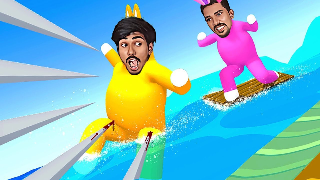 WE FAILED 100 TIMES IN THIS LEVEL 🤬 - BUNNY TOUGHEST GAME EVER