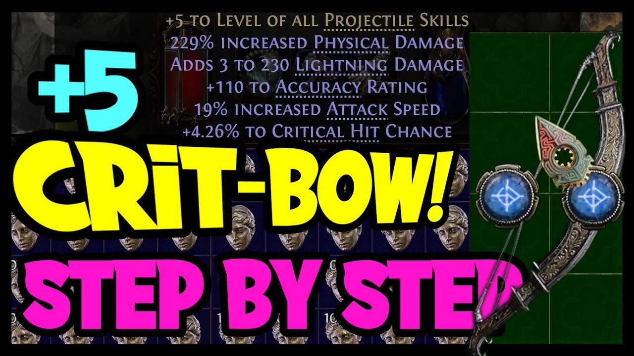 +5 Crit Bow Craft For Endgame | PoE 2 