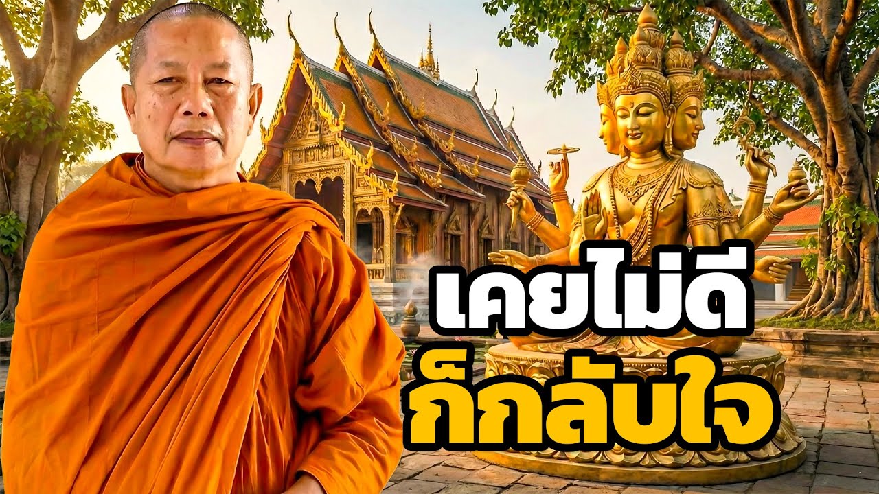 เคยเป็นคนไม่ดี...ตอนนี้กลับใจ (สำนึกผิด)..ธรรมะคลายทุกข์ พระมหาบุญช่วย ปัญญาวชิโร