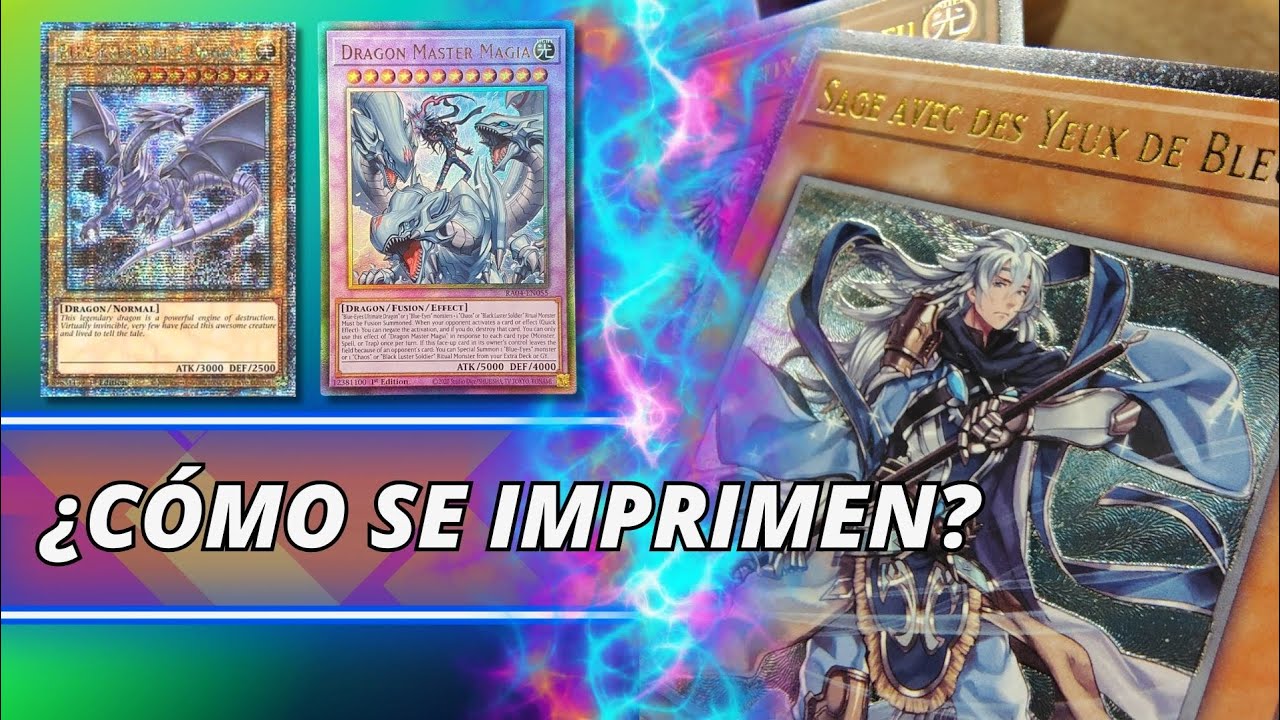 ¿Misprints o errores artísticos? ¿Cómo se hacen las cartas de Yu-Gi-Oh en sus diferentes rarezas?