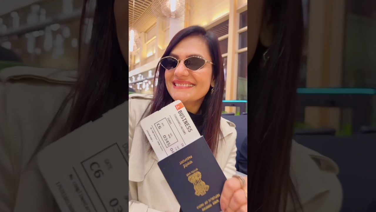 1st time Emirates business class mai ki travel😀 