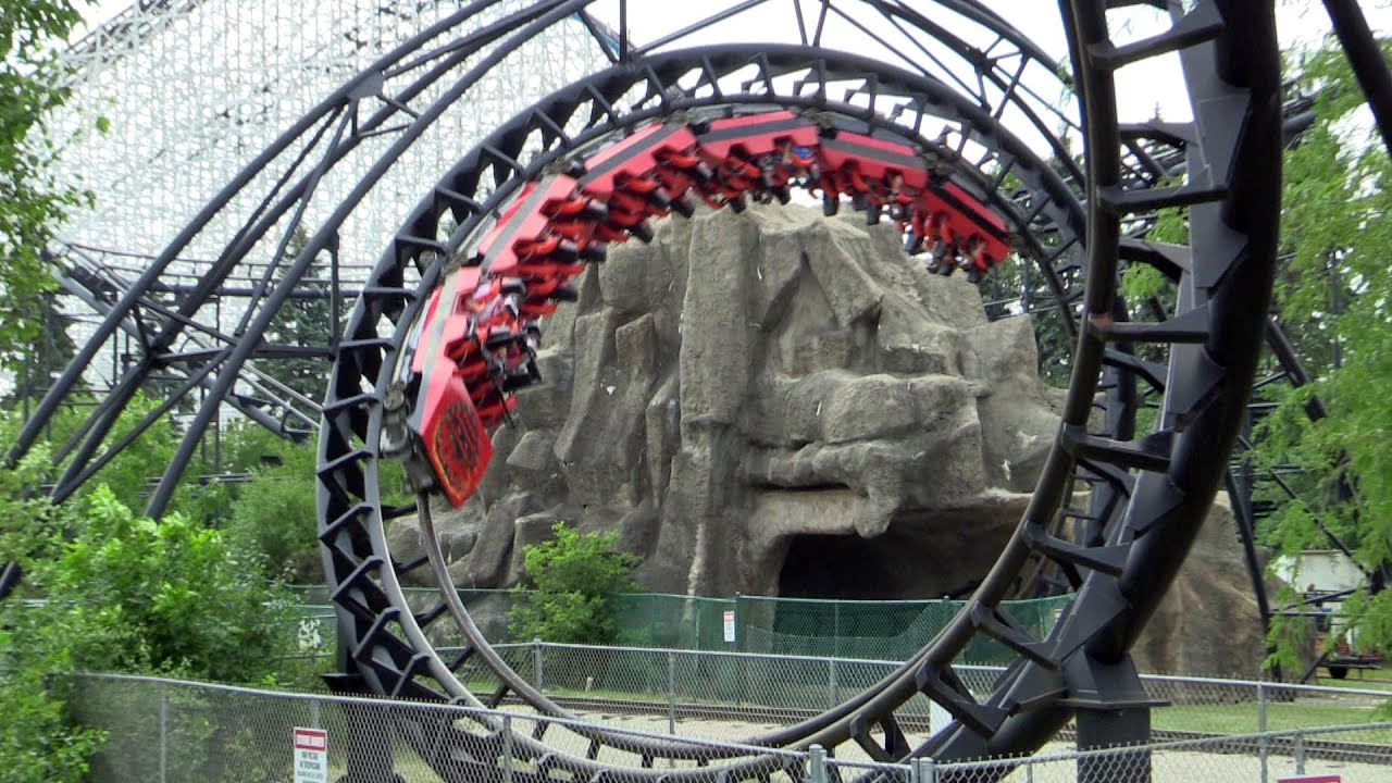 Rage of the Gargoyles Opening Ceremony with First Riders off-ride Six Flags Great America