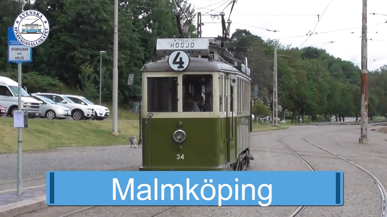 Museispårvägen i Malmköping - Spårvagnar och bussar