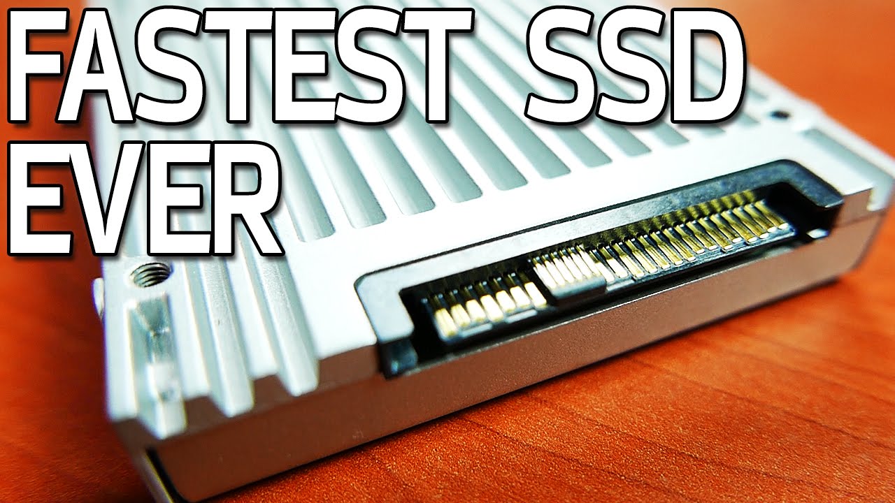 Fastest SSD Ever! Intel SSD 750 with JJ from ASUS