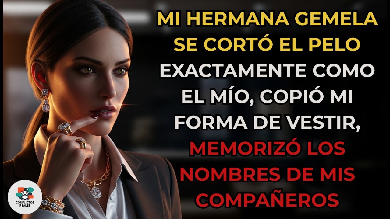 Ocupó mi lugar en la oficina, salió con mis amigas y durmió con mi novio...