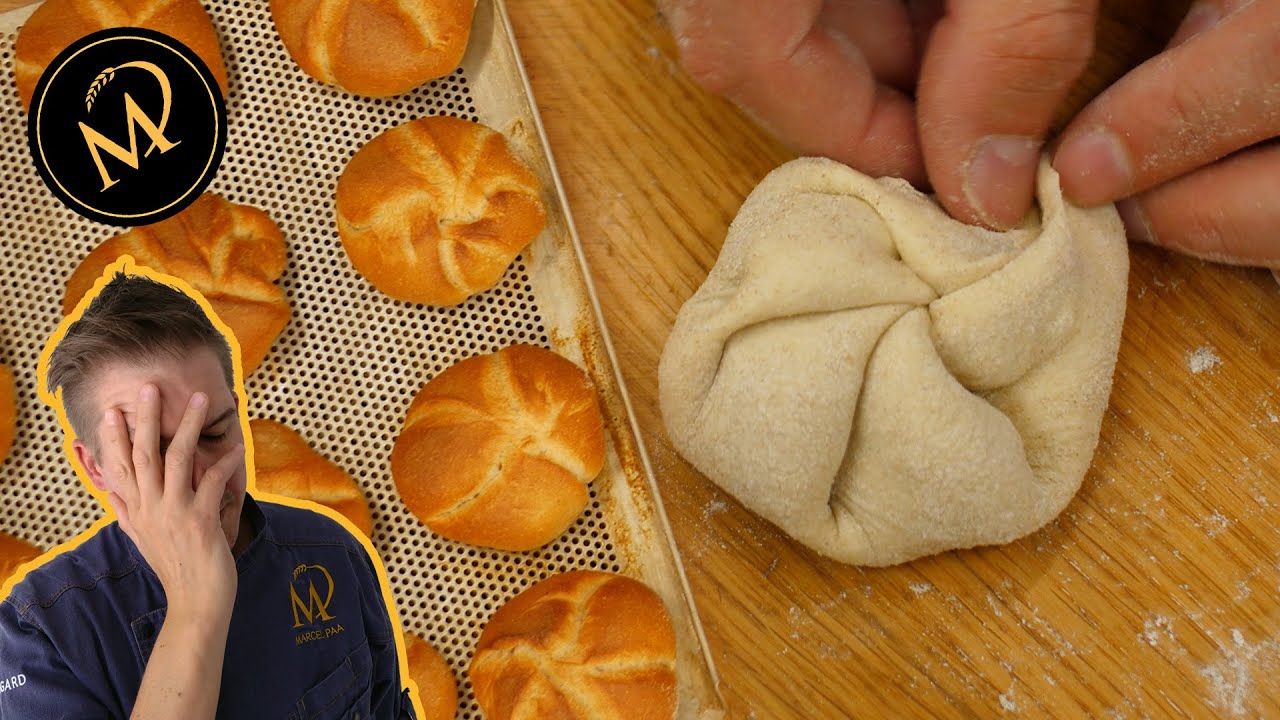 Ich versage beim Handsemmel - Kaisersemmel formen I Handkaiser Semmel Rezept Fail