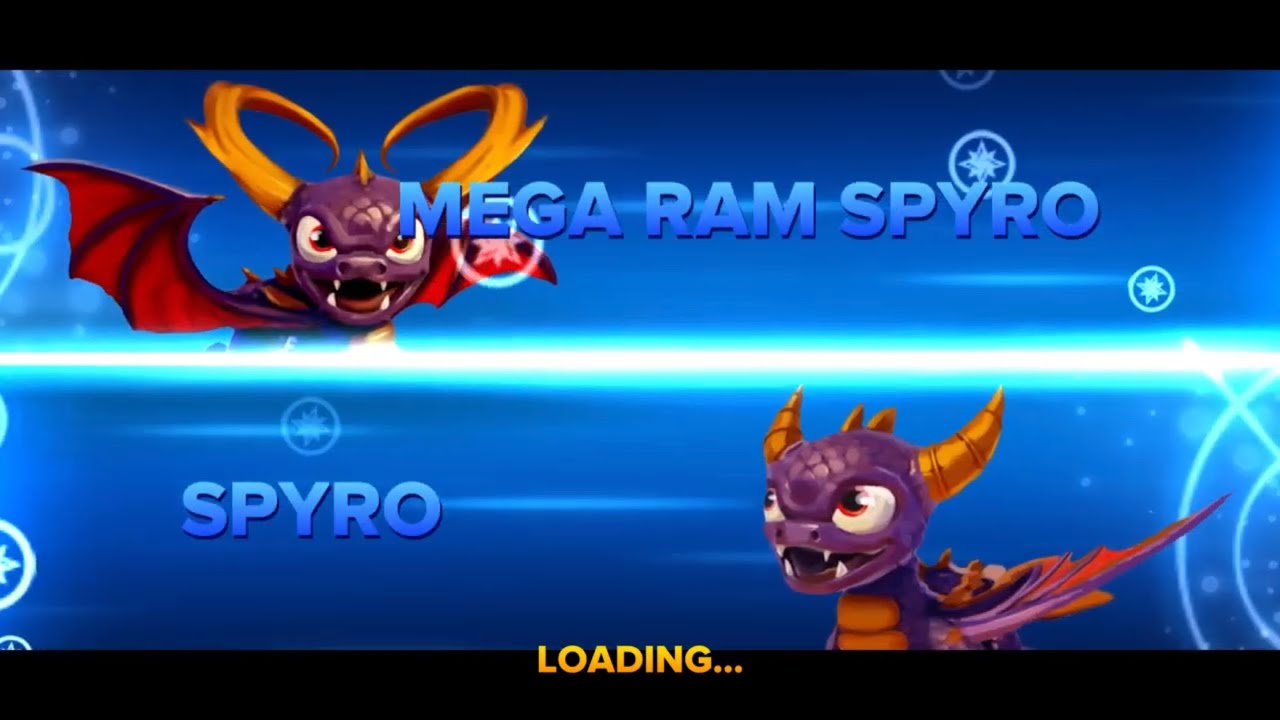 Spyro VS Mega Ram Spyro! Skylanders Arena Battles