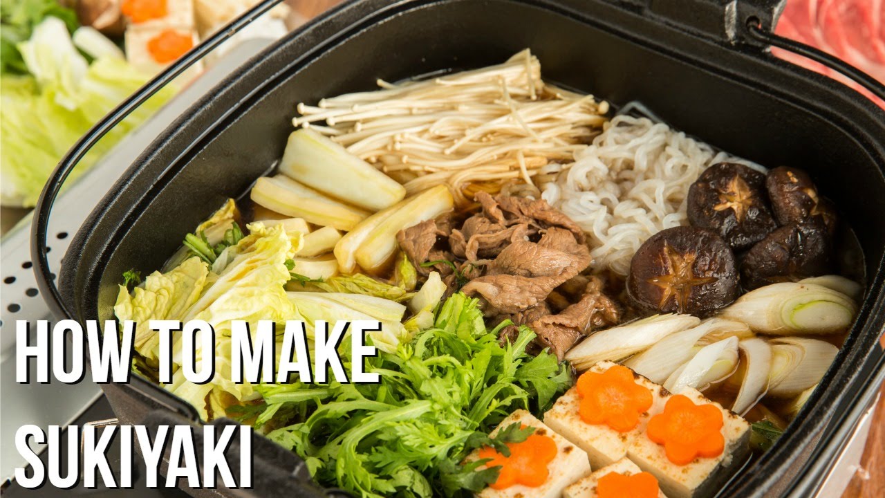 How To Make Sukiyaki (Recipe) すき焼きの作り方 （レシピ）