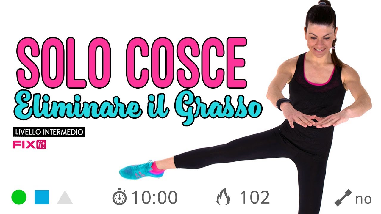 Snellire Le Cosce: Esercizi Per Le Gambe Senza Salti