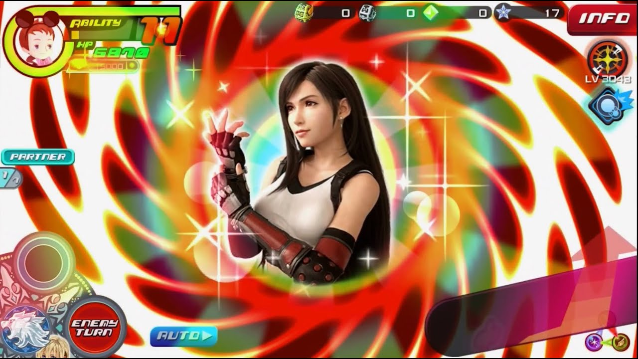 [KHUx JP] 7★ ~620% Guilted《SB++》Supernova++ FFVIIR Tifa Showcase