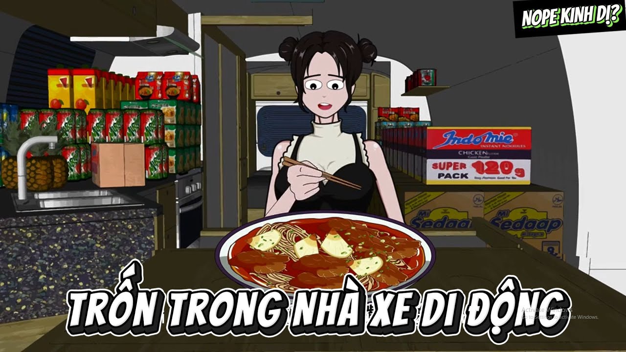 (Full Version) Tận Thế Cùng Bạn Cùng Phòng Trốn Trong Nhà Xe Di Động | NOPE KINH DỊ
