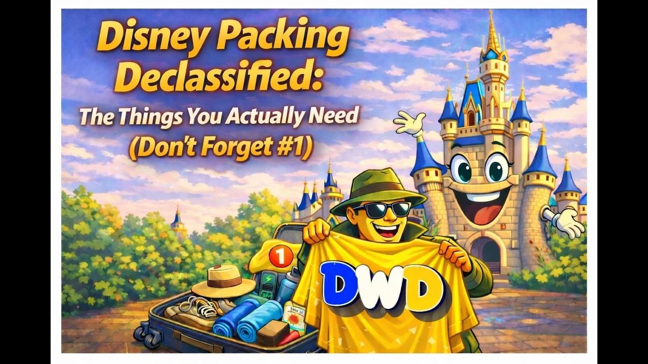 DON'T Enter the Parks Without These 8 Items 🚫