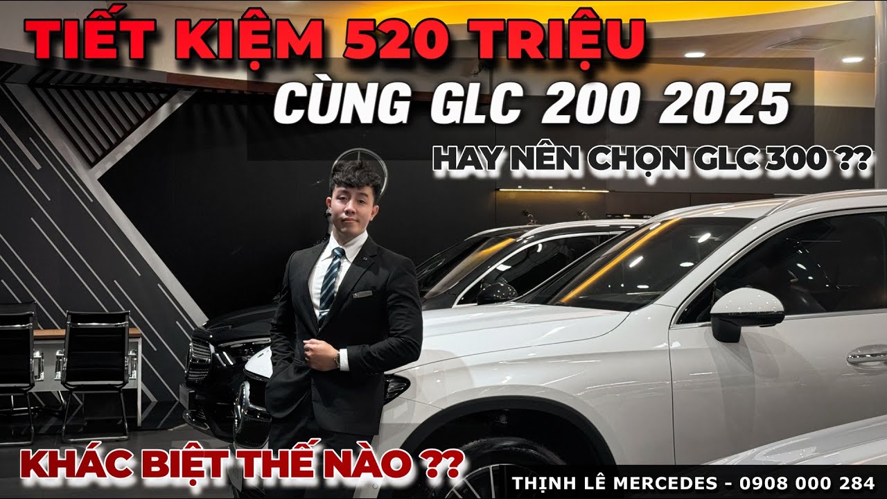 Tiết Kiệm 520 Triệu Cùng Mercedes GLC 200 - Hay GLC300 Vẫn Là Lựa Chọn Tốt Nhất