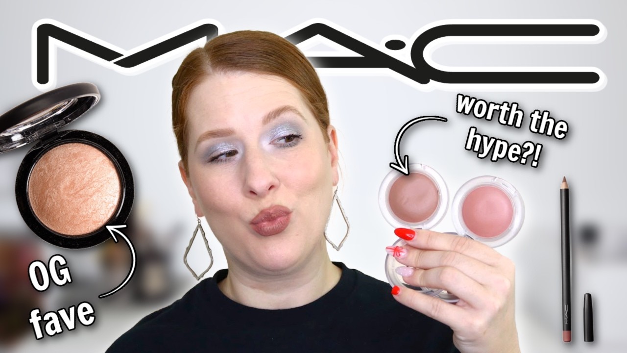 Пробую косметику MAC, которая стала вирусной в интернете 🤎: румяна Glow Play, крем MAC Soft & Gen...