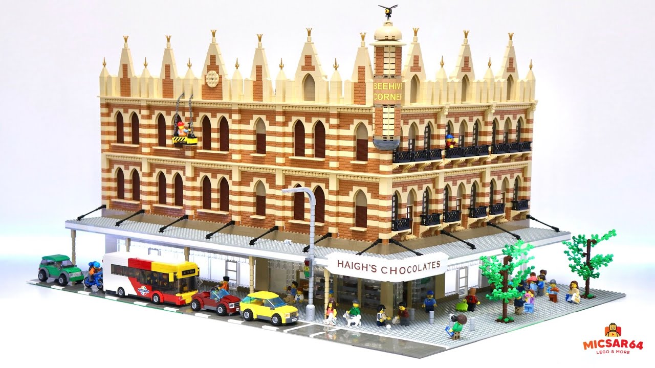 LEGO Beehive Corner Replica Model - Custom Designed & Built