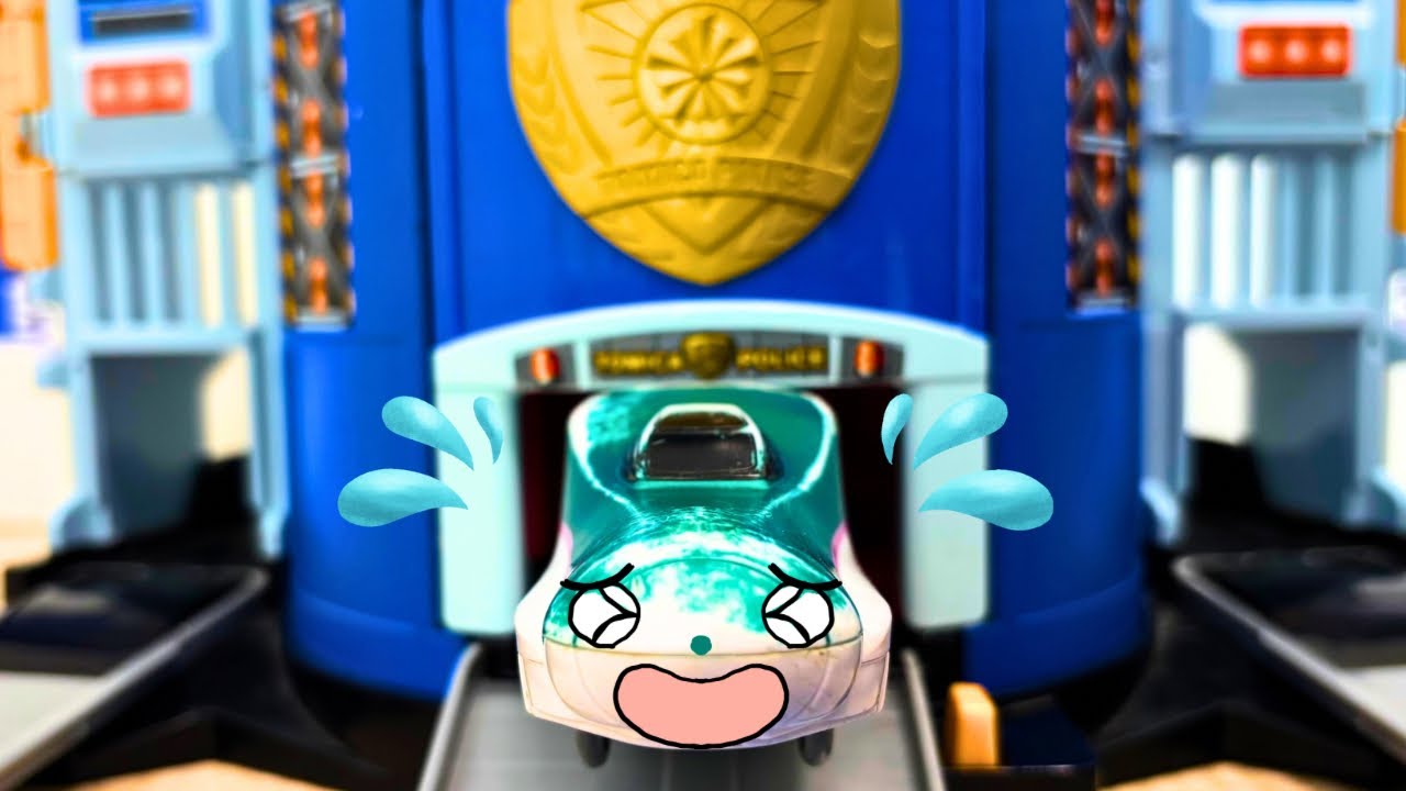【トミカプラレール劇場】また抜けなくなったはやちゃん
