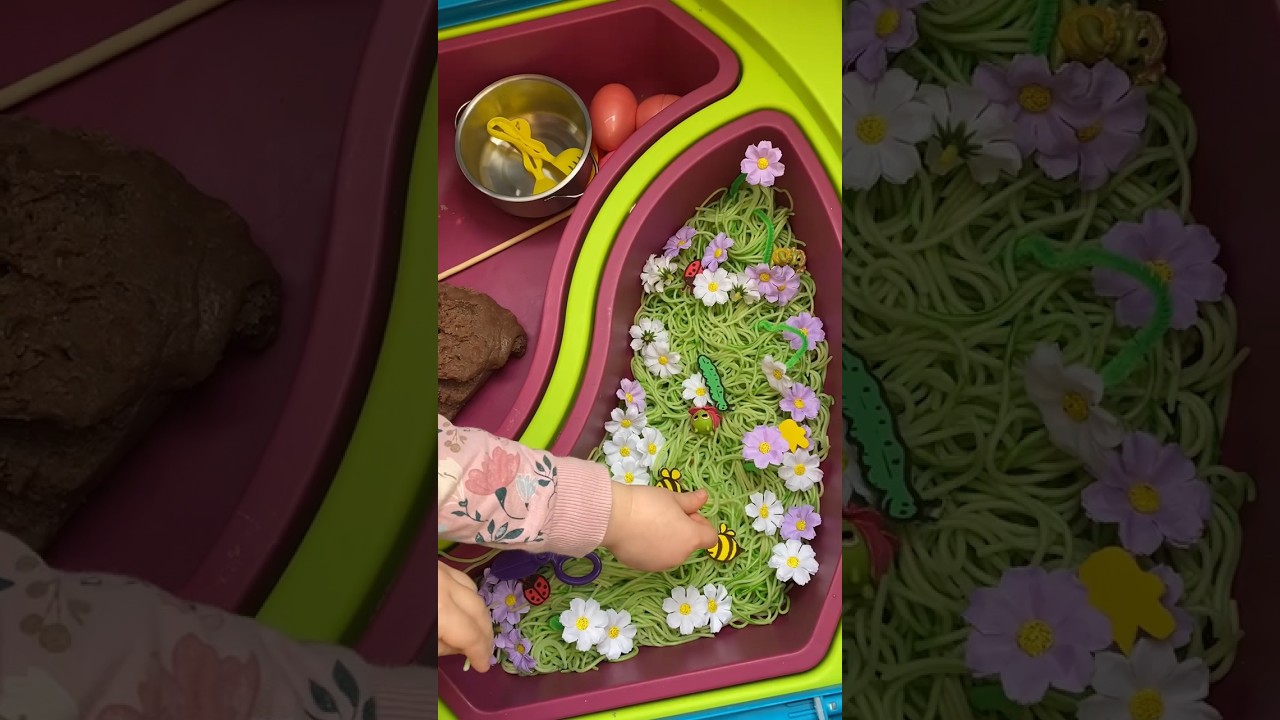 &Scaron;pagetov&aacute; zahr&aacute;dka! 🌱 #diy #tvoreni #aktivityprodeti #maminky