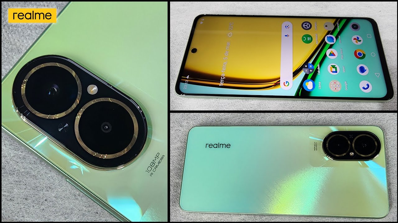 Unboxing (desembalando) Realme C67