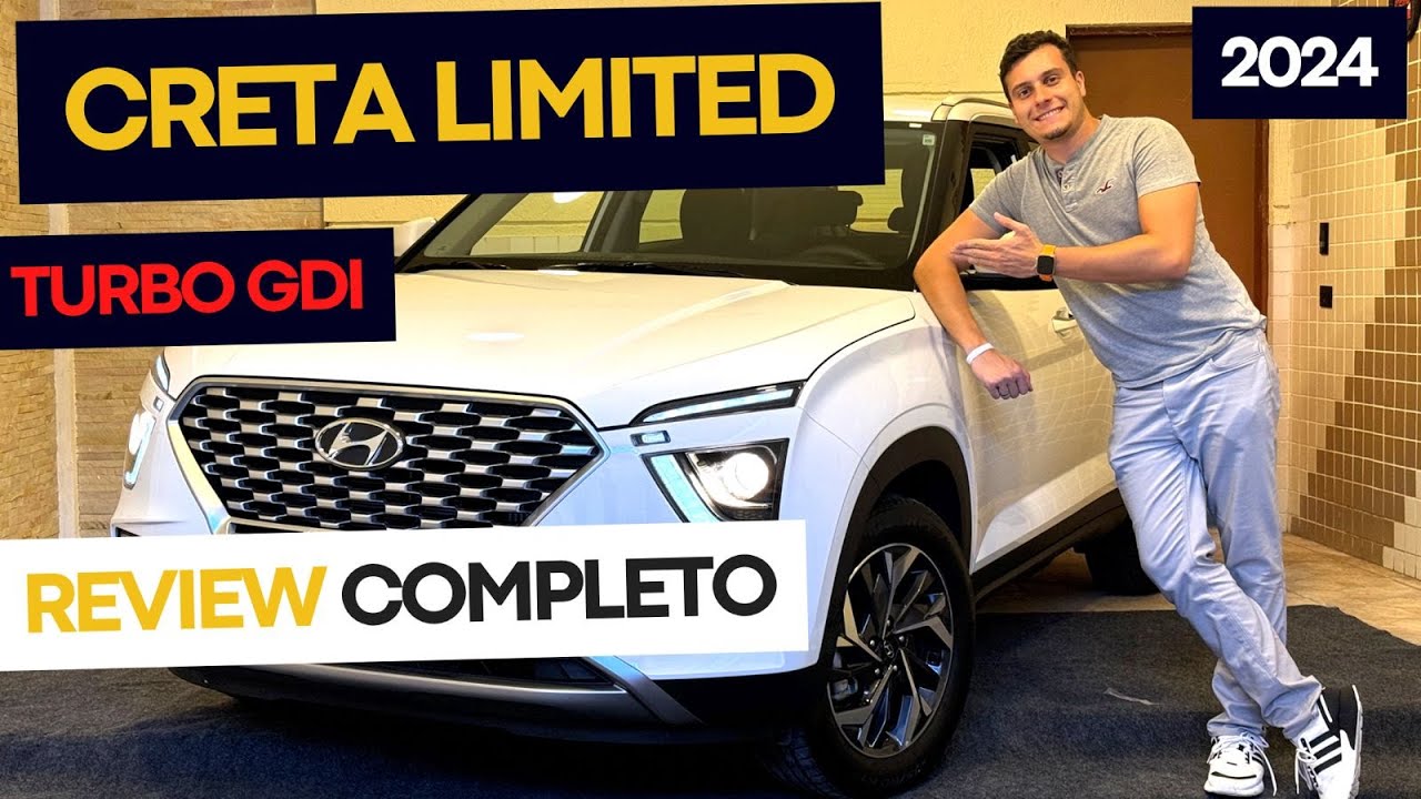 Hyundai Creta Limited Turbo Gdi 2024 - Review e Avaliação Completa