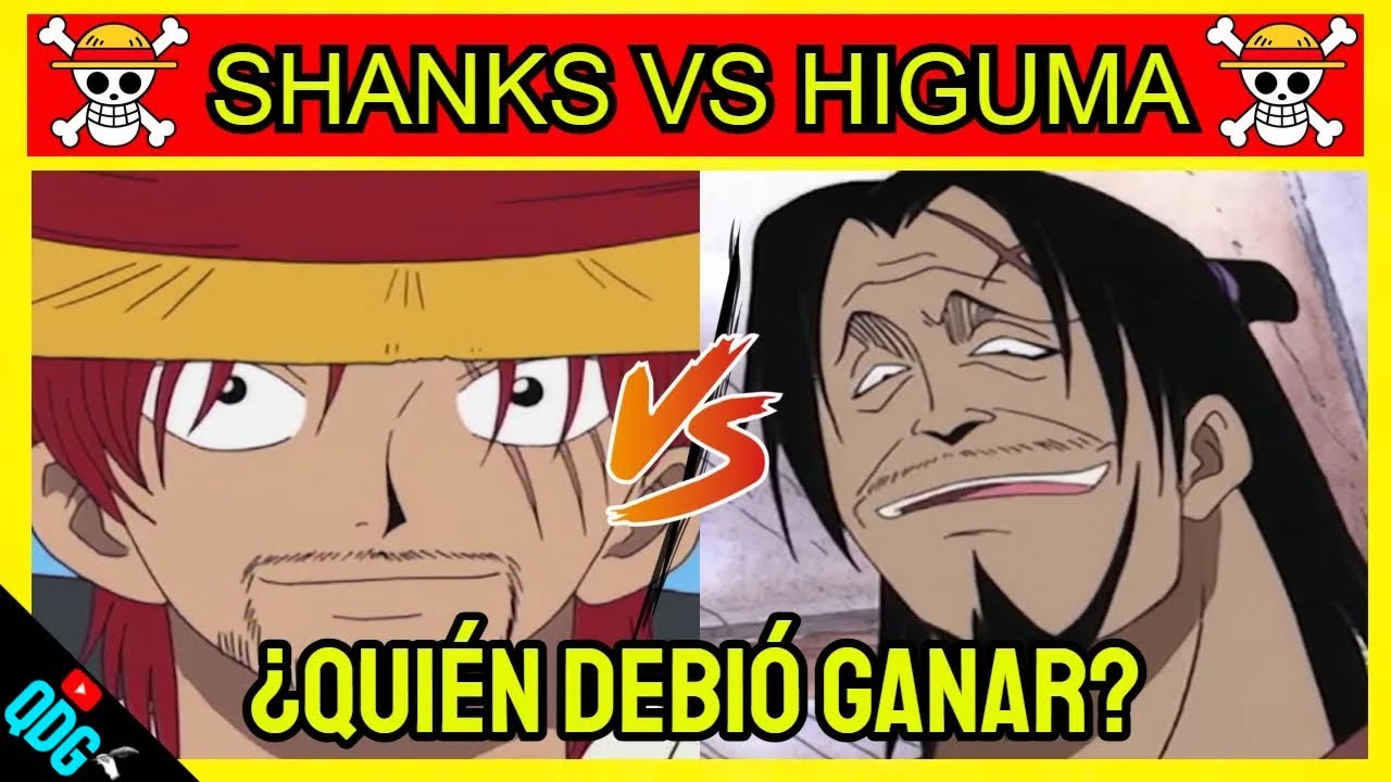 ONE PIECE: PIRATAS DE SHANKS VS BANDIDOS DE HIGUMA (ANÁLISIS) - ¿QUIÉN DEBIÓ GANAR?
