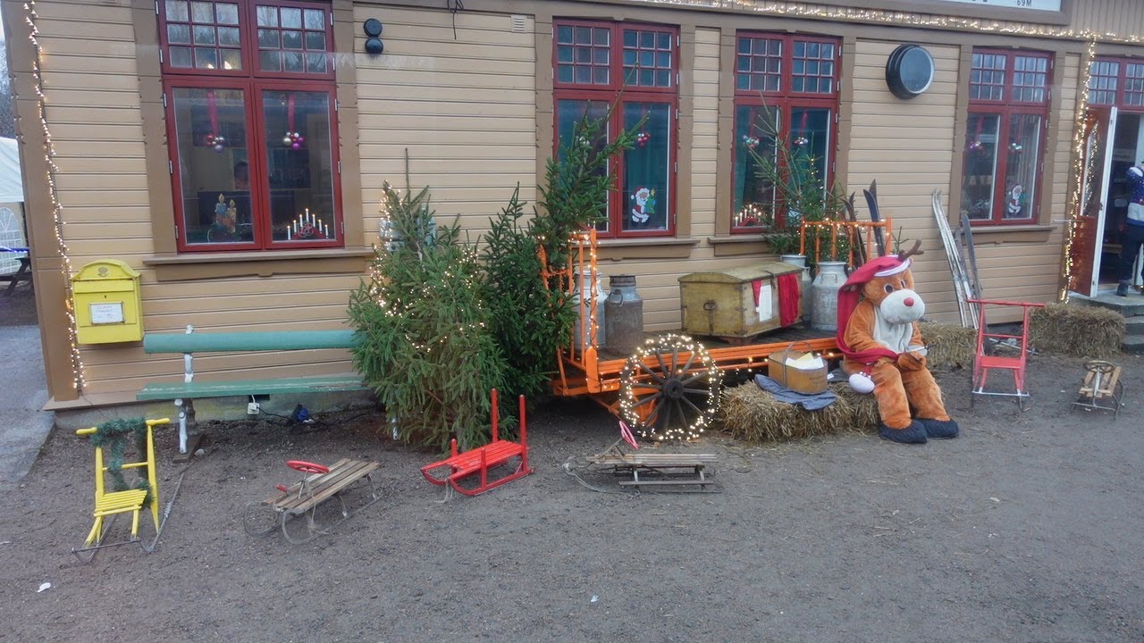Vi åker tomtetåget! Jul mys på Anten-Gräfsnäs järnväg.