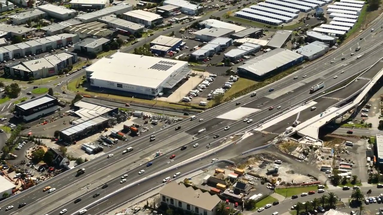 Northern Corridor Improvements aerial flyover – April 2022