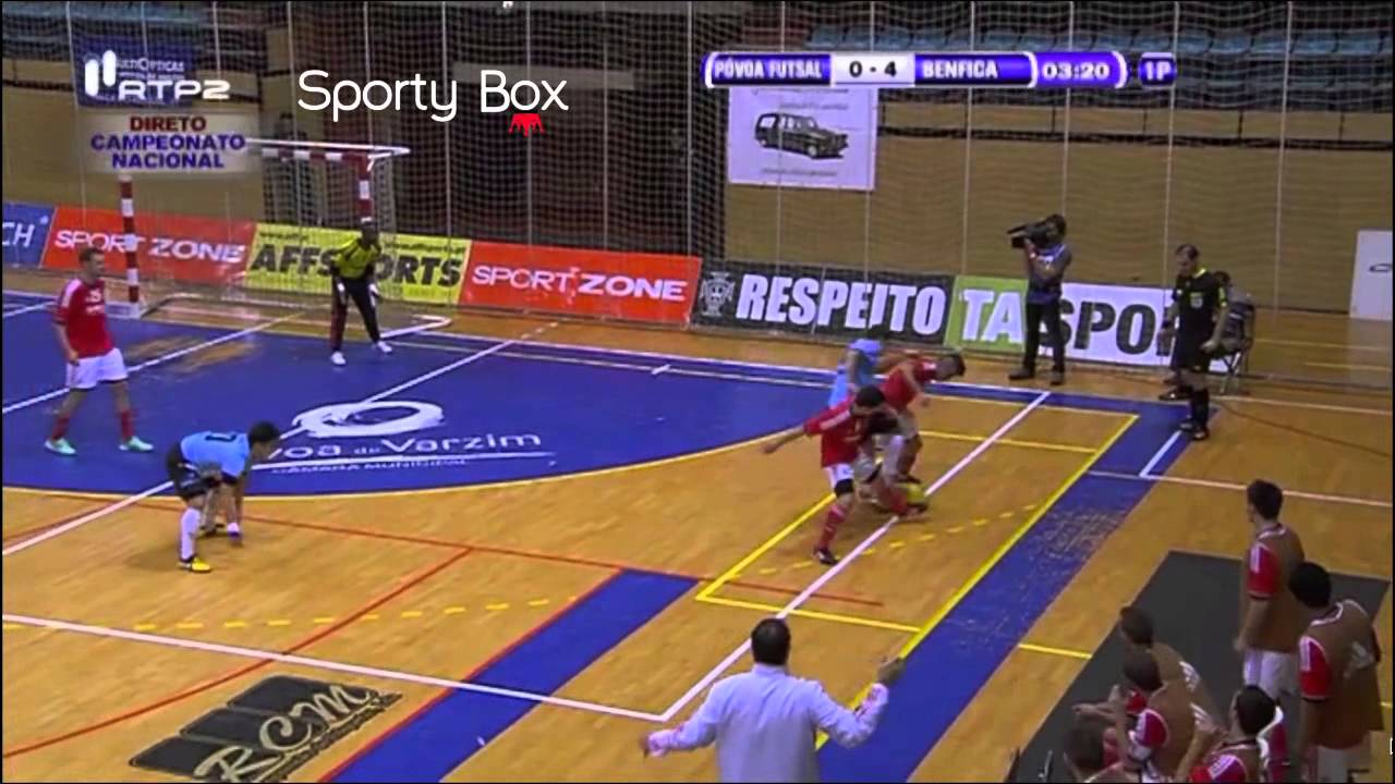 Póvoa Futsal 3-5 SL Benfica