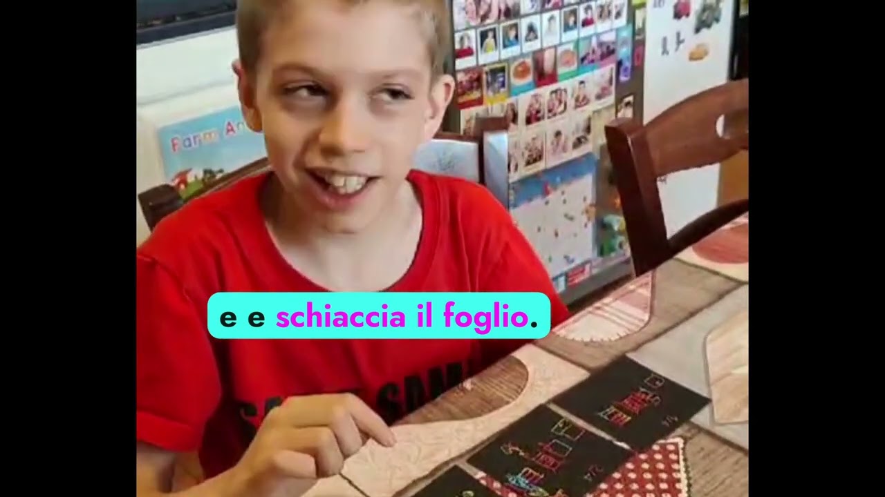 Autismo e Logopedia:Derek  crea le sue storie