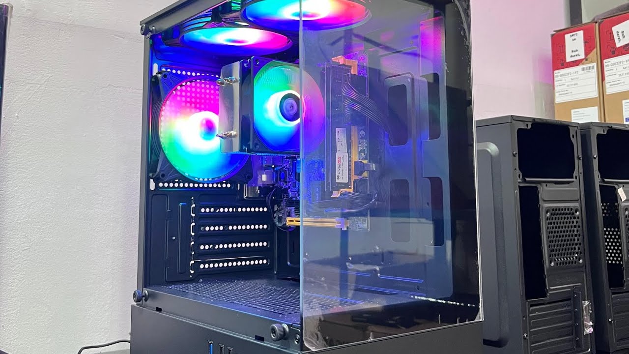 Casing 300Rb udah dapet AQUARIUM? RAPTOR GLASSFLOW A BLACK