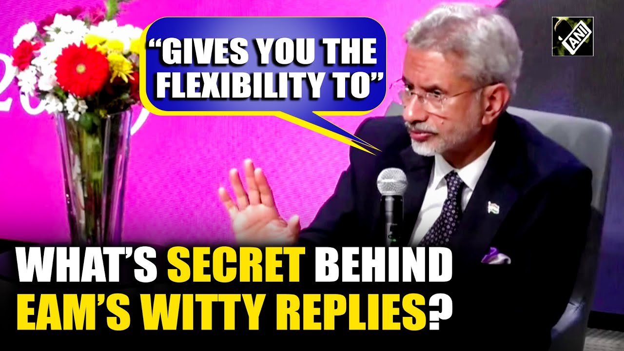 “I have a PM who….” EAM Jaishankar reveals his secret behind his witty, befitting replies