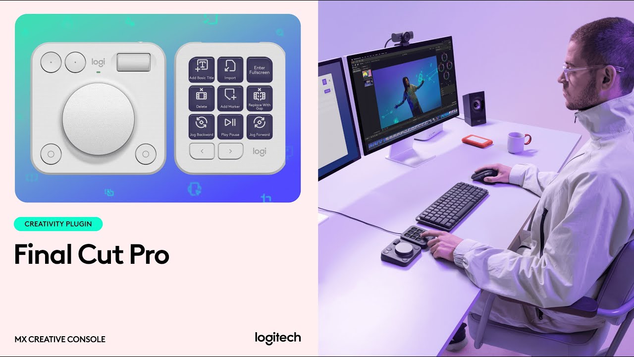 How to edit faster with MX Creative Console in Final Cut Pro